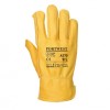 Portwest A270 Yellow Leather Gardening Gloves