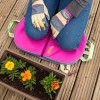 Clip Glove Garden Kneeler Pad (Pink and Blue)