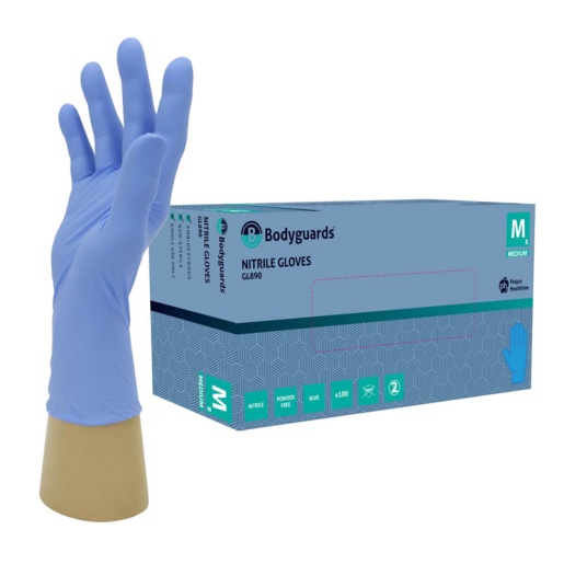 Polyco GL890 Bodyguards Medical Disposable Gloves for Virus Protection