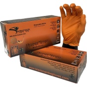 Orange Mamba BX-OSF Snakeskin Nitrile Disposable Gloves (Box of 50 Gloves)