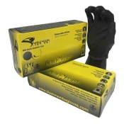 Black Mamba Snakeskin Ultra-Strong Disposable Nitrile Gloves (Box of 50)